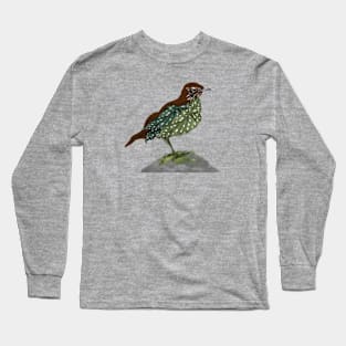 Woodthrush + Begonia Maculata Long Sleeve T-Shirt